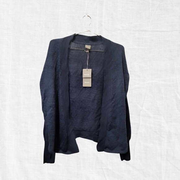 NWT Bench Consciousness Women's Blue Cardigan Top #2 - Picture 1 of 8